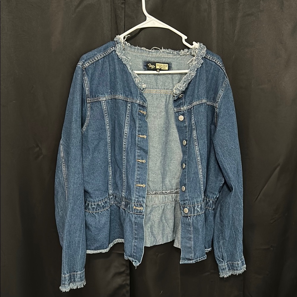 Suzanne Betro Blue Jean Jacket